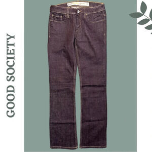 Good Society Women’s Boot Cut Blue Jeans Premium Denim Sustainable Size 29